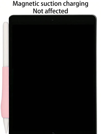 1pc/2pcs/4pcs/8pcs Silicone Pen Sleeve Grip, For 1st/2nd Generation Touch Screen Pens, Universal