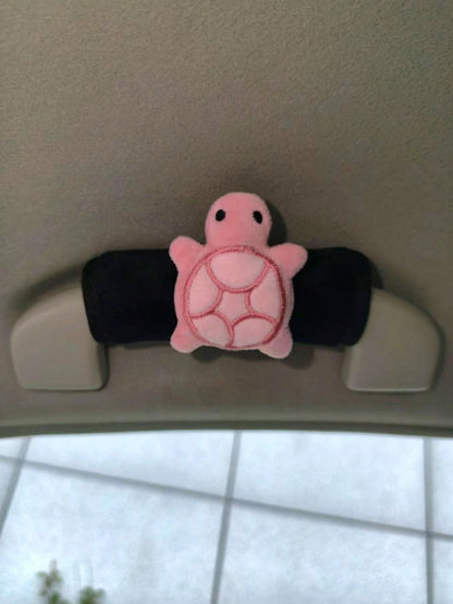 1pc/2pcs Car Door Handle Cover, Turtle Shaped Car Door Handle Protector, Armrest Cover, Suitable For Universal Car Models, Creative Cute Car Door Handle Cover, Universal Car Interior Decoration Turtle