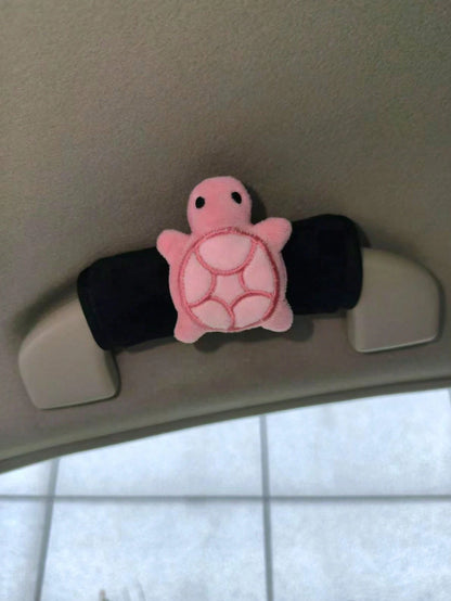 1pc/2pcs Car Door Handle Cover, Turtle Shaped Car Door Handle Protector, Armrest Cover, Suitable For Universal Car Models, Creative Cute Car Door Handle Cover, Universal Car Interior Decoration Turtle