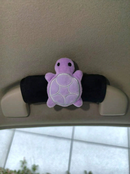 1pc/2pcs Car Door Handle Cover, Turtle Shaped Car Door Handle Protector, Armrest Cover, Suitable For Universal Car Models, Creative Cute Car Door Handle Cover, Universal Car Interior Decoration Turtle