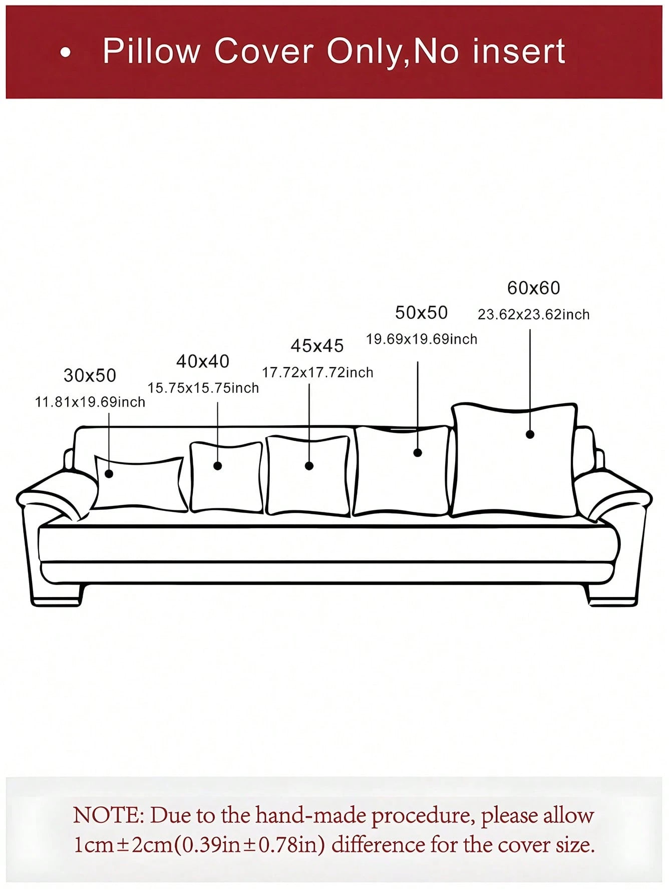 1pc/2pcs Set Semi-Circular Geometric Pattern Pillowcase, Canvas Round Velvet Embroidered Square Cushion Cover, Suitable For Bedroom, Living Room, Sofa, Patio, Garden Decoration And Daily Use, Pillow I