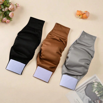 1pc/3pcs Reusable High Absorbency Male Dog Diapers, Washable Belly Bands For Male Dog Incontinence And Puppy Training