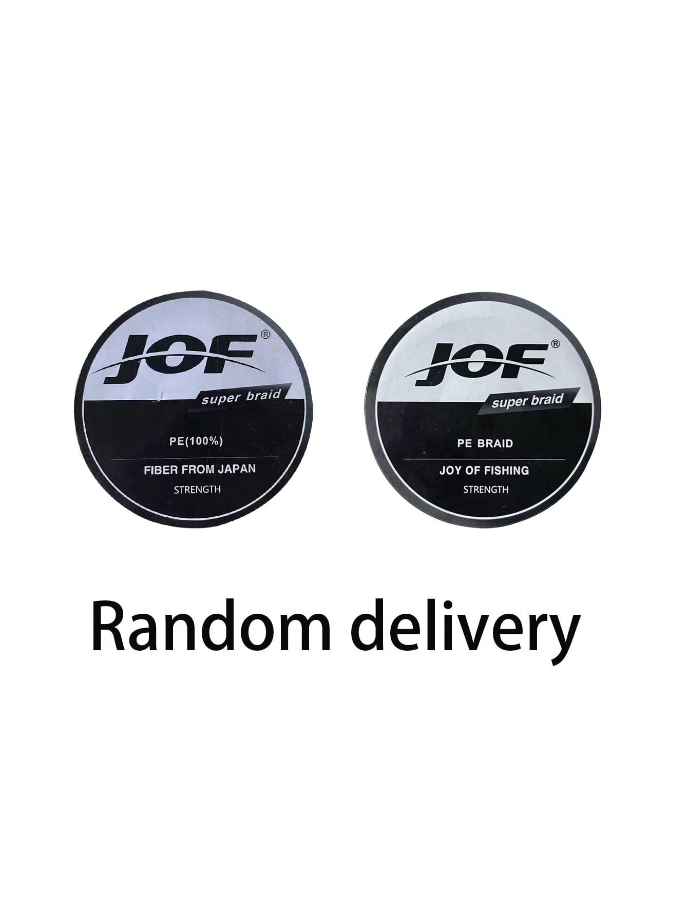 1pc 4-Strand PE Fishing Line, 300m/500m/1000m, Super Strong Tensile Strength, Wear-Resistant, Ultra Smooth, Far Casting Distance, 8-80lbs, Random Sticker