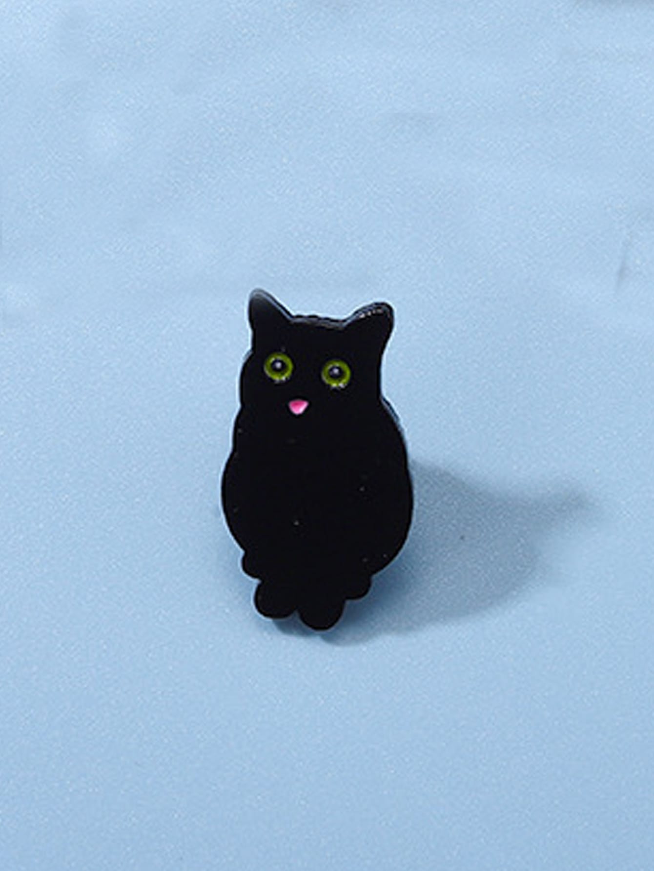1pc Aluminum Alloy Black Owl Enamel Brooch, Bag Accessory, Valentine's Gift, Fashion Versatile, Suitable For Teenagers, Women, College Students, Teachers, Office Ladies, Newlyweds, Can Be Used As Gift