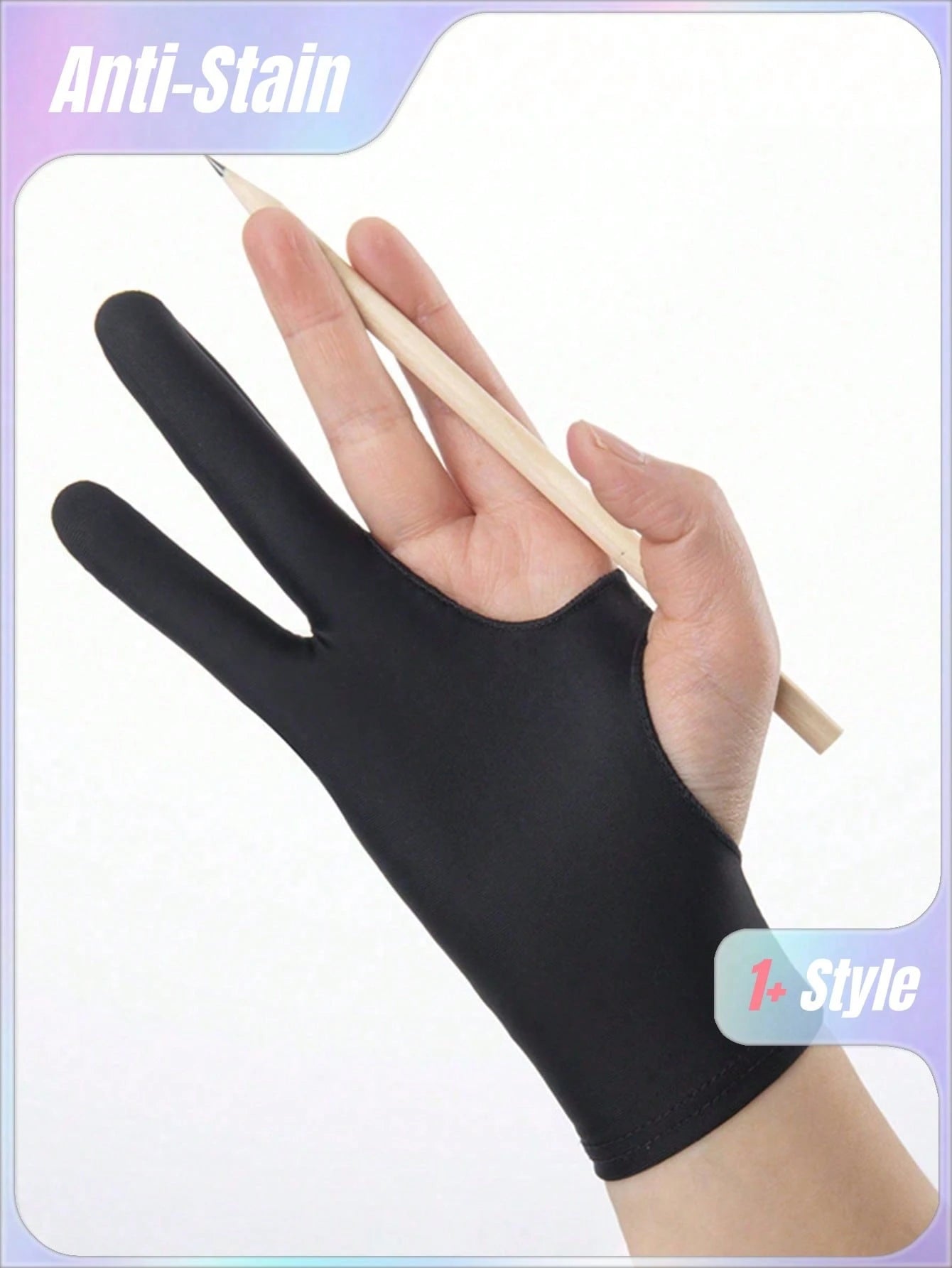 1pc Anti-Stain Coating Glove, Prevents Abrasions, Sweating And Dirt, Suitable For Both Men And Women, Used For Painting And Sketching Back To School