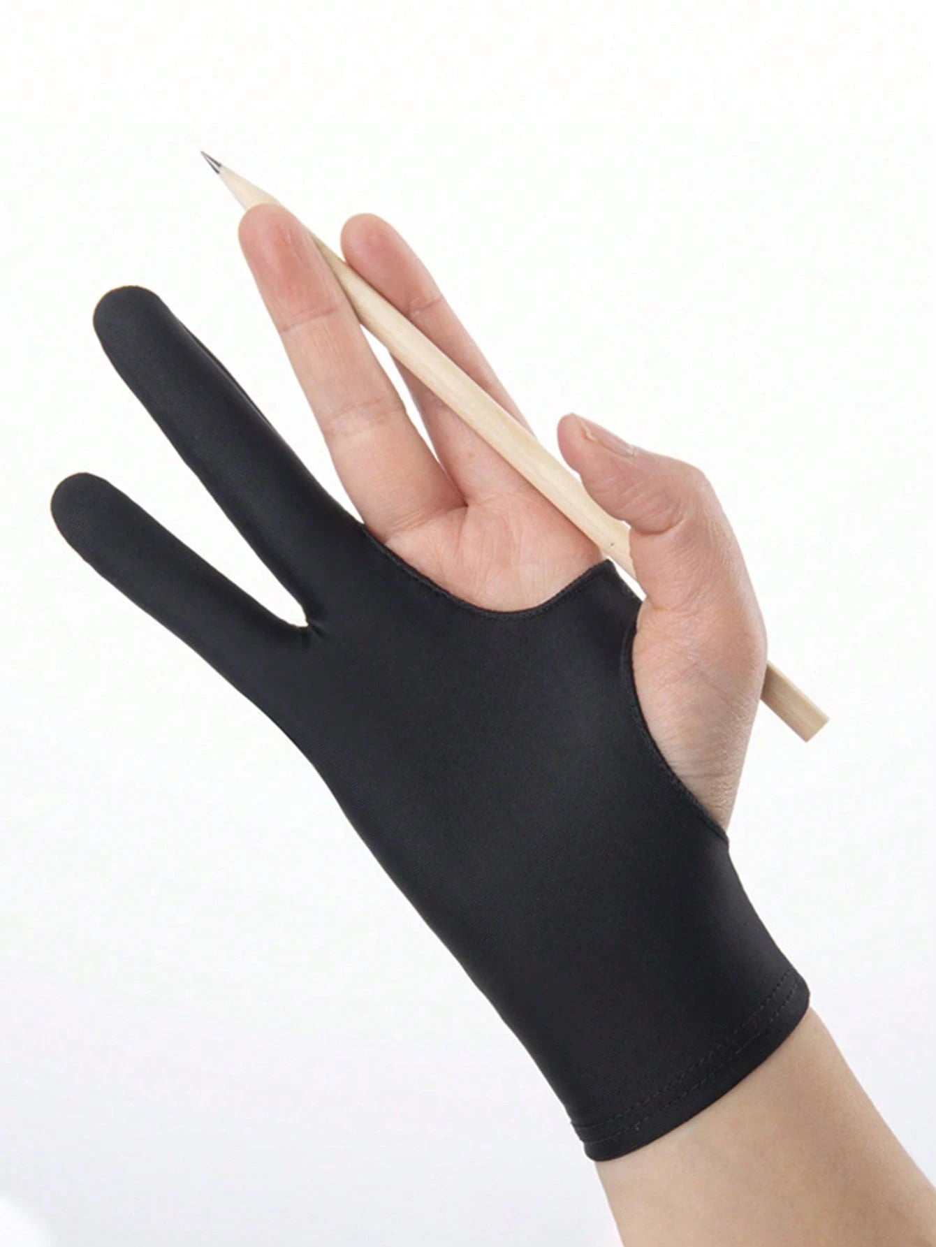 1pc Anti-Stain Coating Glove, Prevents Abrasions, Sweating And Dirt, Suitable For Both Men And Women, Used For Painting And Sketching Back To School