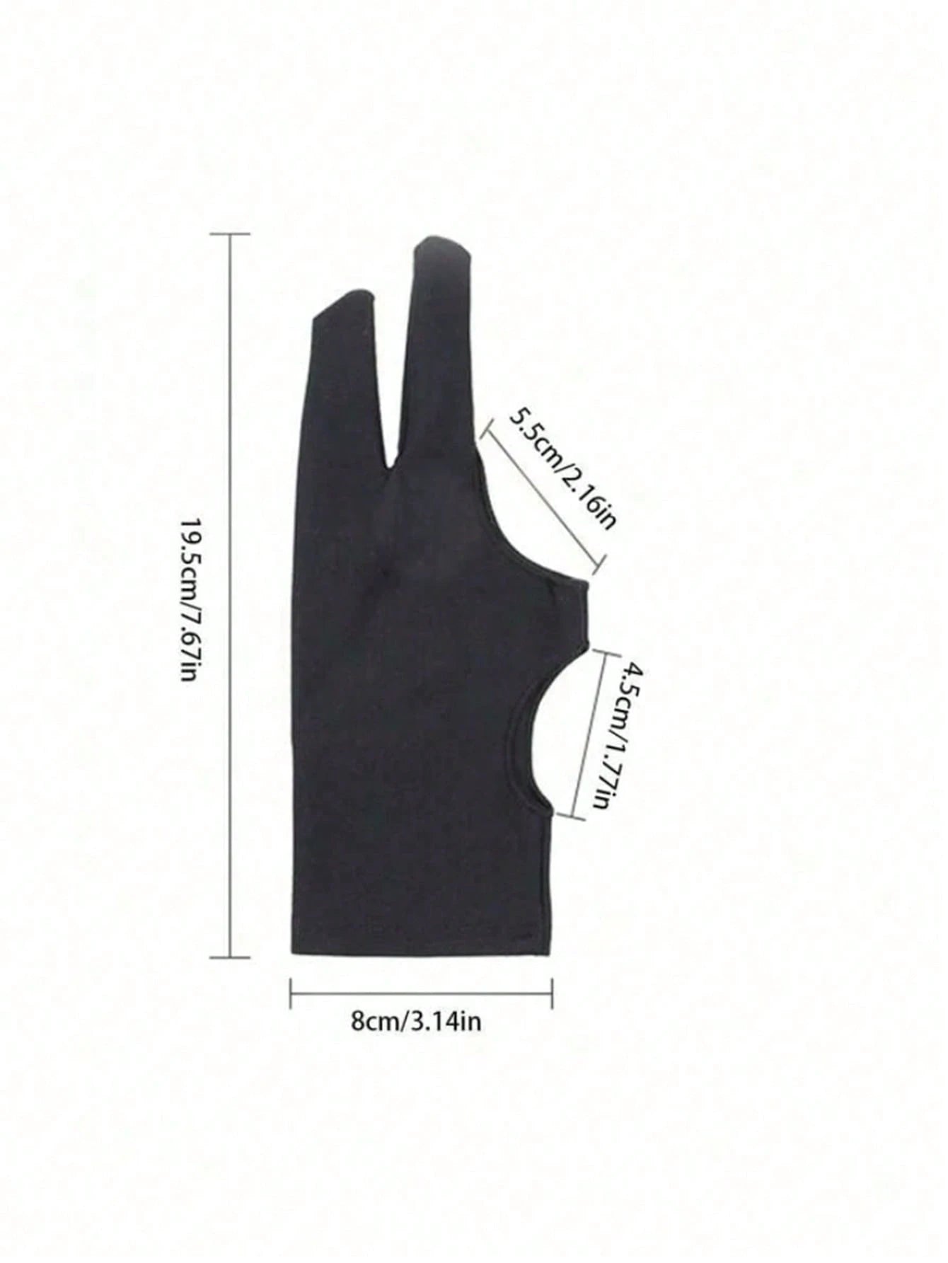 1pc Anti-Stain Coating Glove, Prevents Abrasions, Sweating And Dirt, Suitable For Both Men And Women, Used For Painting And Sketching Back To School