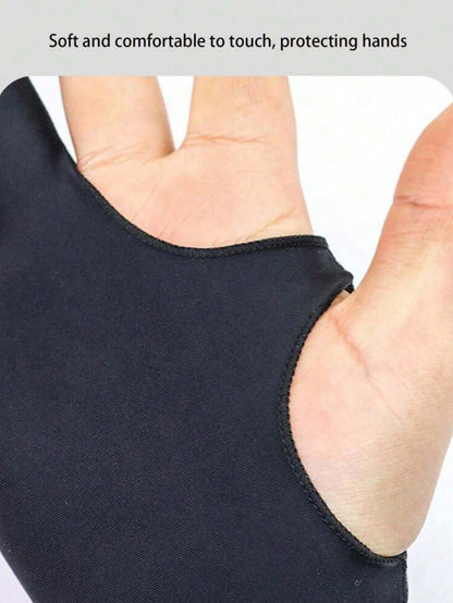 1pc Anti-Stain Coating Glove, Prevents Abrasions, Sweating And Dirt, Suitable For Both Men And Women, Used For Painting And Sketching Back To School