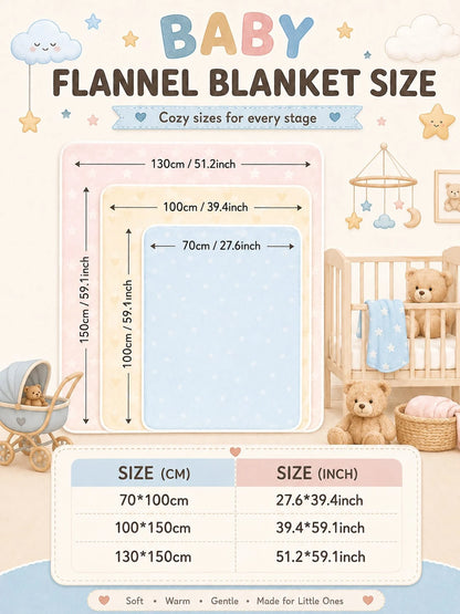 1pc Ballet Girl Pink & White Striped Flannel Blanket, Soft & Warm Nap Blanket For Sofa, Office, Bed, Camping, Travel, Multi-Purpose Holiday, Birthday, Daily Gift Blanket