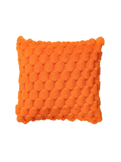 1pc Bohemian Style Square Cushion Cover With Turtle Pattern, Made Of Plush, Suitable For Both Indoor And Outdoor Use In All Seasons, Perfect For Living Room And Bedroom.