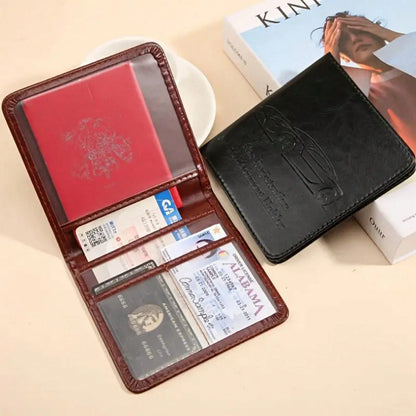 1pc Car Driver'S License Holder, Portable Multifunctional Document Pouch, Coin Purse, Card Holder, Unisex 11K+ Sold Sourced From Chisheng Home Furnishing Bouti