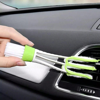 1pc Car Interior Cleaning Brush With Soft Bristles For Cleaning Dust And Debris In Small Gaps And Vents, Versatile Car Cleaning Tool For Dashboard And Air Vent, Automotive Detailing Brush