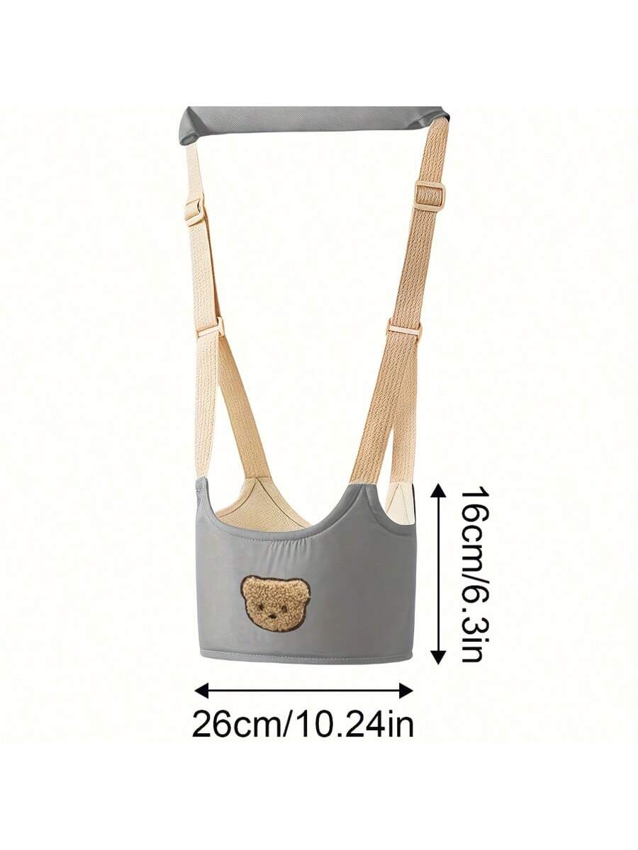 1pc Cartoon Baby Walking Safety Harness Leash, Suitable For 6-36 Months Toddlers- Handheld Baby Walker Assistant- Adjustable Infant Learning To Walk Aid- Safety Strap For Standing And Walking Pract