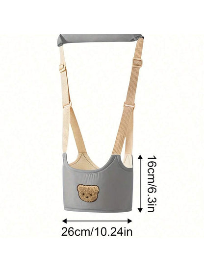 1pc Cartoon Baby Walking Safety Harness Leash, Suitable For 6-36 Months Toddlers- Handheld Baby Walker Assistant- Adjustable Infant Learning To Walk Aid- Safety Strap For Standing And Walking Pract