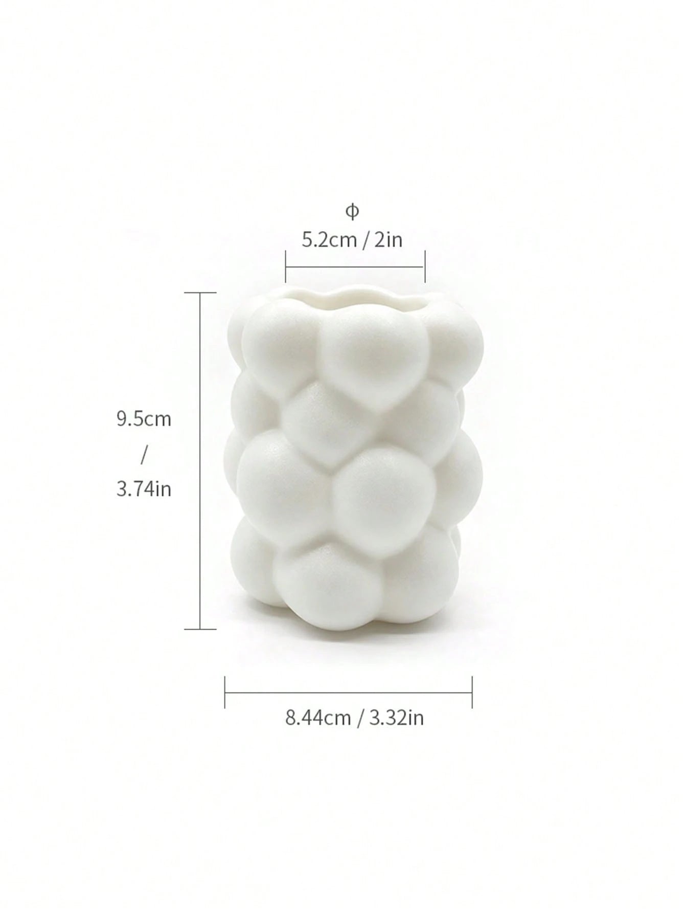 1pc Cloud-Shaped Desktop Storage Holder, Asymmetrical Cloud Resin Makeup Brush Holder, Asymmetrical Embossed Surface, Multi-Functional Desktop Decor, Suitable For Makeup Vanity Organization Of Makeup