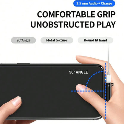 1pc Compatible With IPhone Series AUX Audio Jack And Charging Dongle Headphone Adapter, Fit For IPhone 14 Pro Max/14 Pro/14 Plus/14/13/12/11/XS/XR/8/7/6/IPad Series
