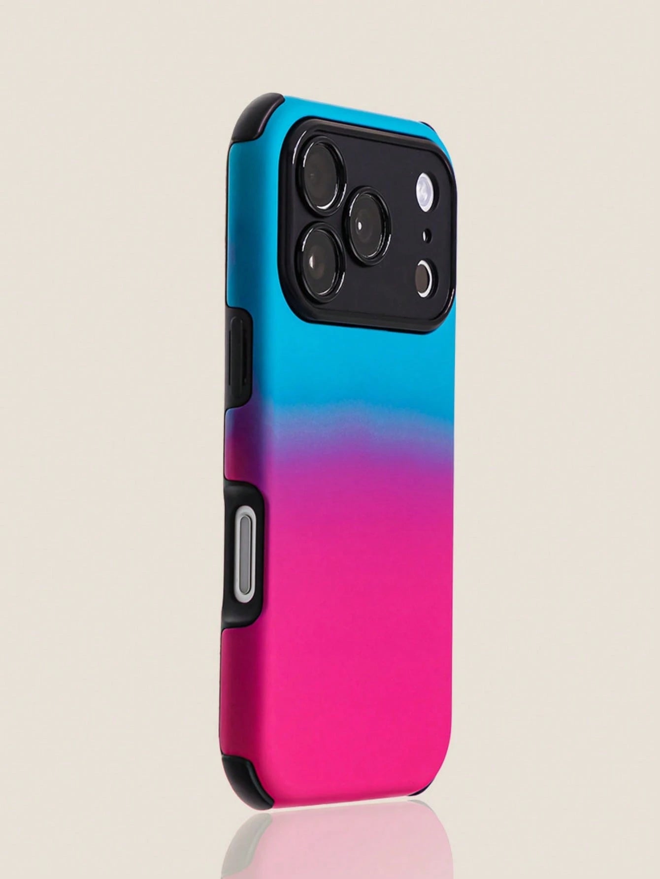 1pc Cute Gradient Color Anti-Drop Phone Case For IPhone 17 Pro Max AIR 16 15 14 13 12 11 Pro Max Plus Skin-Feel Lens Protection Soft Silicone Cover