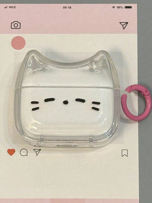 1pc Cute Sleeping Cat Apple Case
