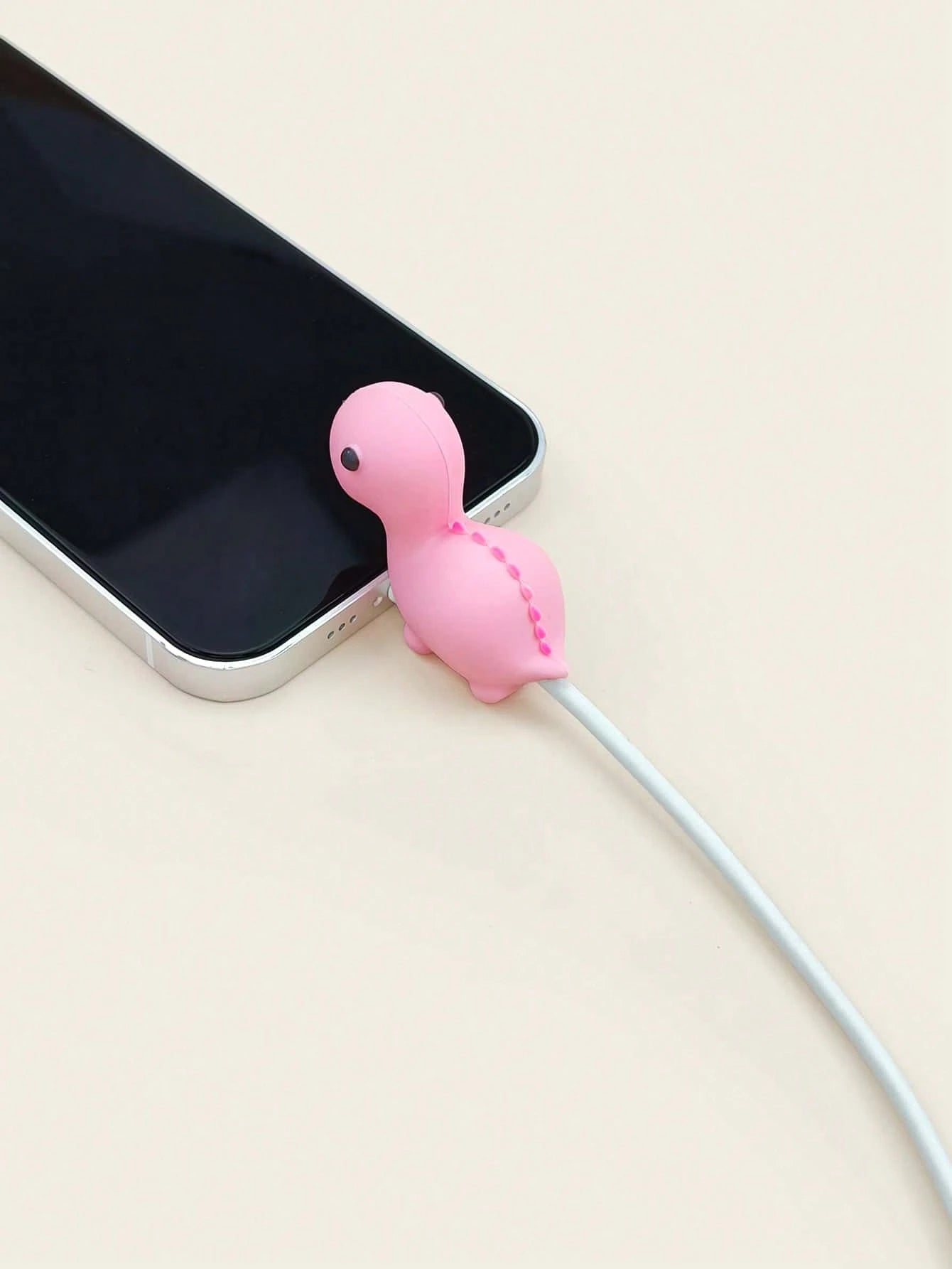 1pc Dinosaur Design Data Cable Protector Charger Protector