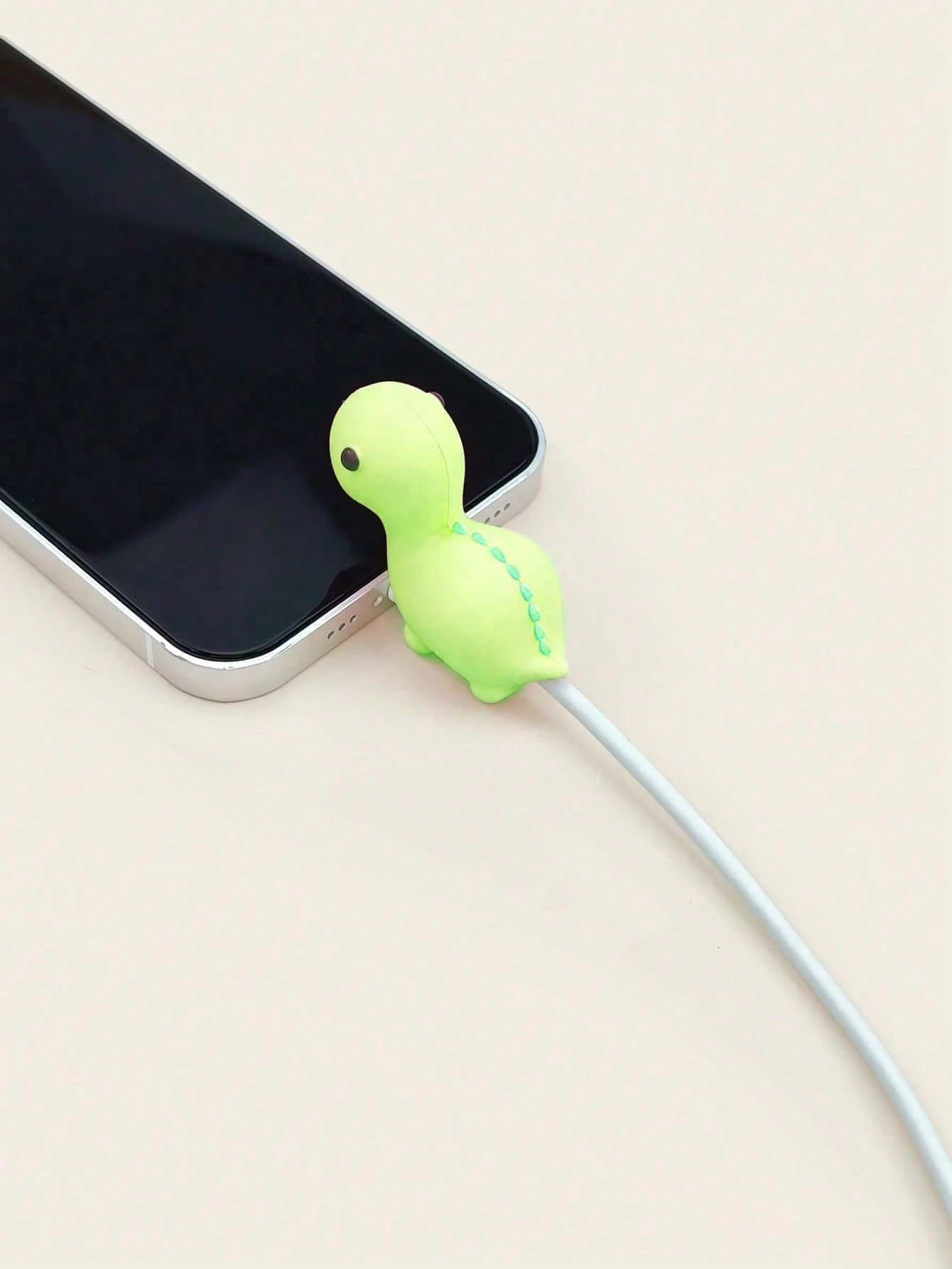 1pc Dinosaur Design Data Cable Protector Charger Protector