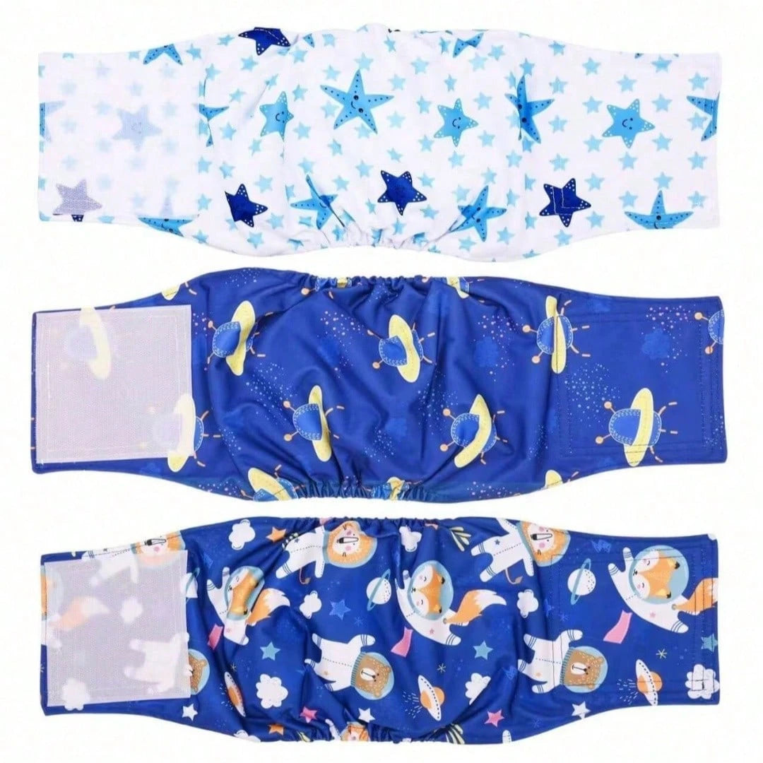1pc Dog Diaper, Elastic Waistband, Pet Sanitary Pants, Super Absorbent Dog Diapers, Pet Supplies, Suitable For Dogs In Heat, Excitement Urination Or Urinary Incontinence, Suitable For Small And Medium