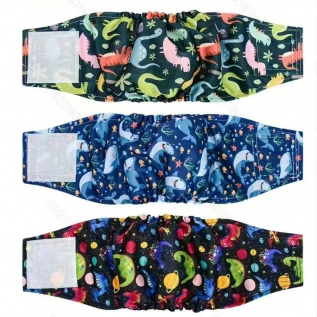 1pc Dog Diaper, Elastic Waistband, Pet Sanitary Pants, Super Absorbent Dog Diapers, Pet Supplies, Suitable For Dogs In Heat, Excitement Urination Or Urinary Incontinence, Suitable For Small And Medium