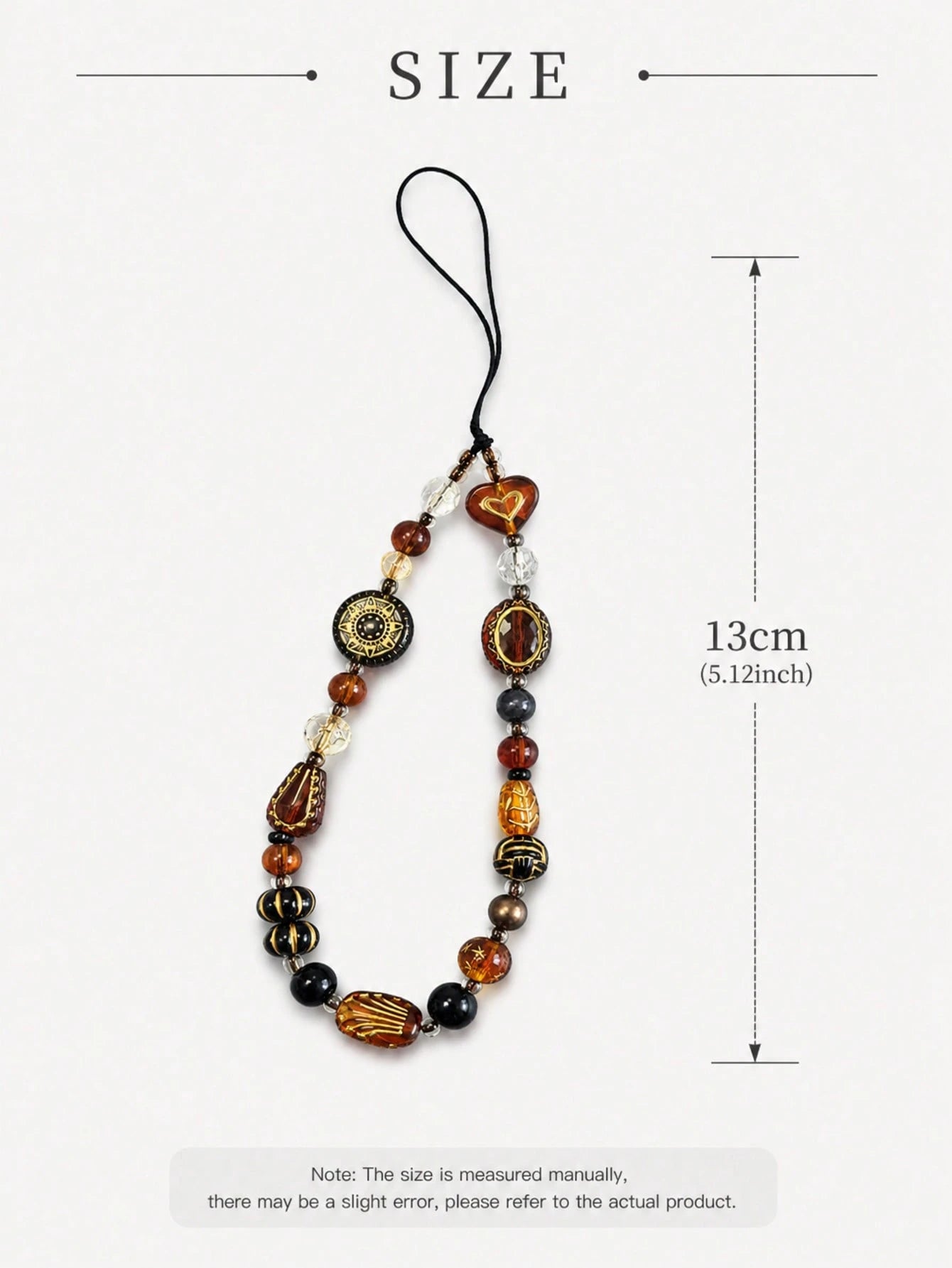 1pc Exotic Lily Flower Phone Lanyard, Fashionable Wrist Decor, Phone Case Chain, Beaded Keychain, Suitable For Outdoor, Travel, Shopping, Great Gift For Mother, Family, Friends, Birthday, Holiday Comp