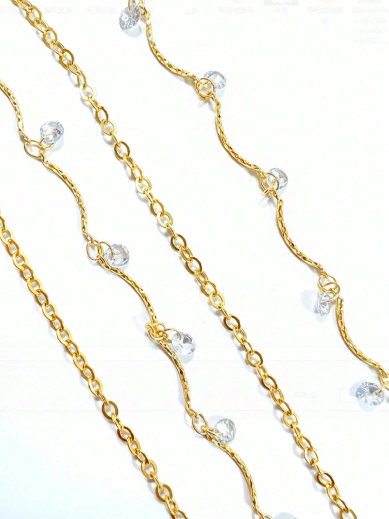 1pc Fashionable Sexy Crystal Embellished Halter Waist Beachwear Body Chain, Suitable For Party, Beach, Holiday Gift, Boho