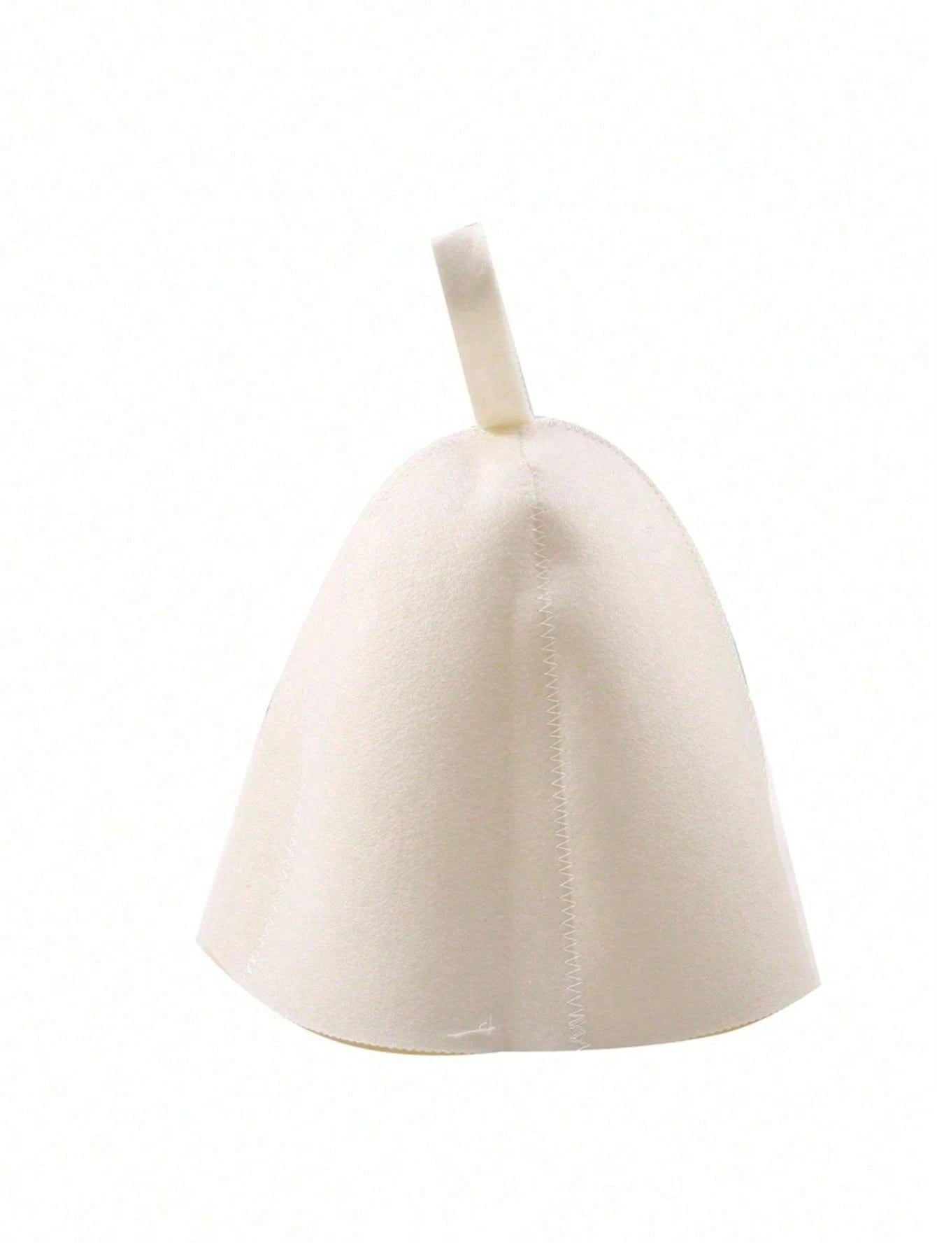 1Pc Felt Head Protection Bath Anti Heat Russian Style Shower Cap Sauna Hat For Men & Women- Perfect For Spa, Pool & Bath Accessories, Sauna Vaporarium Accessories- Lightweight, Moisture-Absorb