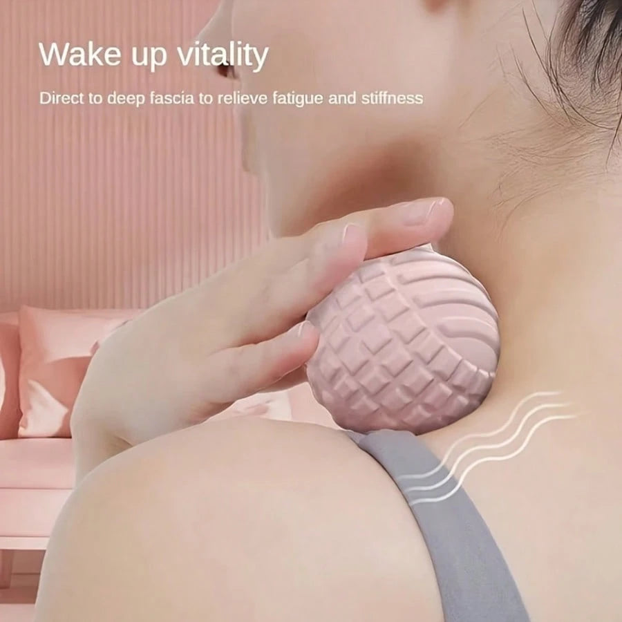 1pc Fitness Fascial Ball, Yoga Massage Ball, Foot Massage, Muscle Relaxation, Fitness Stretching, Relief For Muscle Pain, Convenient And Compact For Portability, A Choice For Relaxation After Gym Trai