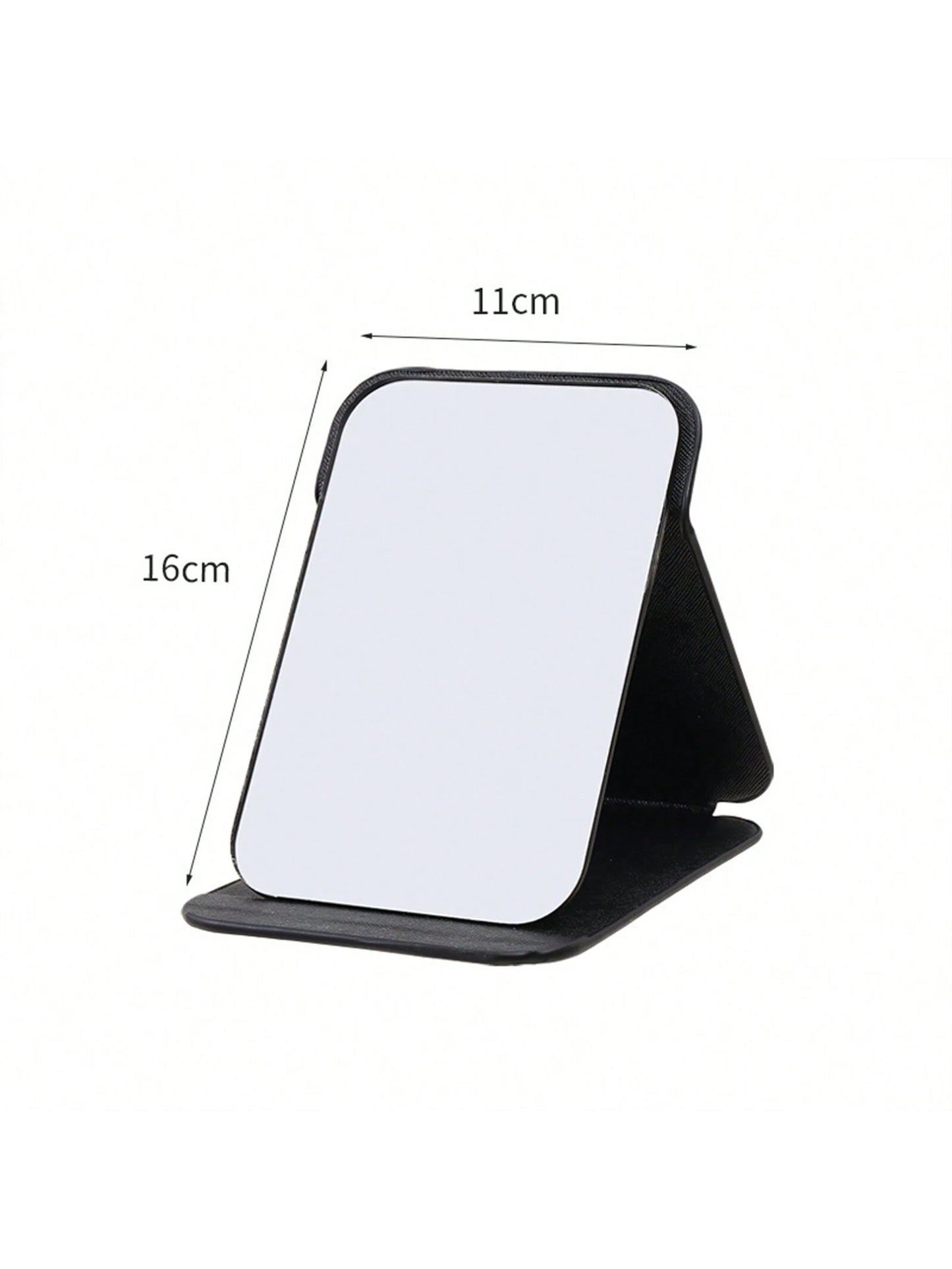 1pc Foldable Portable Tabletop Hd Princess Makeup Mirror For Student Dormitory Small Size, Vanity Mirror, Living Room Home Bedroom Bathroom House Decor, Travel Stuff, Wedding, Party, Birthday, Gifts F