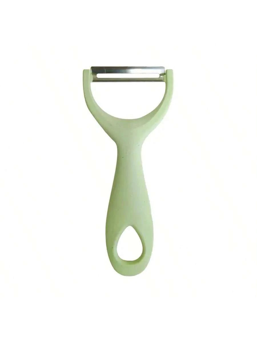 1pc Fruit Peeler, Vegetable Peeler, Creative Peeler, Stainless Steel Peeler, Potato Peeler, Kitchen Peeler For Melon, Pear, Carrots, Kitchen Tools, Kitchen Gadgets, Dorm Essentials