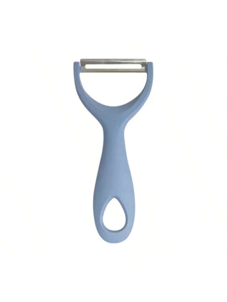 1pc Fruit Peeler, Vegetable Peeler, Creative Peeler, Stainless Steel Peeler, Potato Peeler, Kitchen Peeler For Melon, Pear, Carrots, Kitchen Tools, Kitchen Gadgets, Dorm Essentials