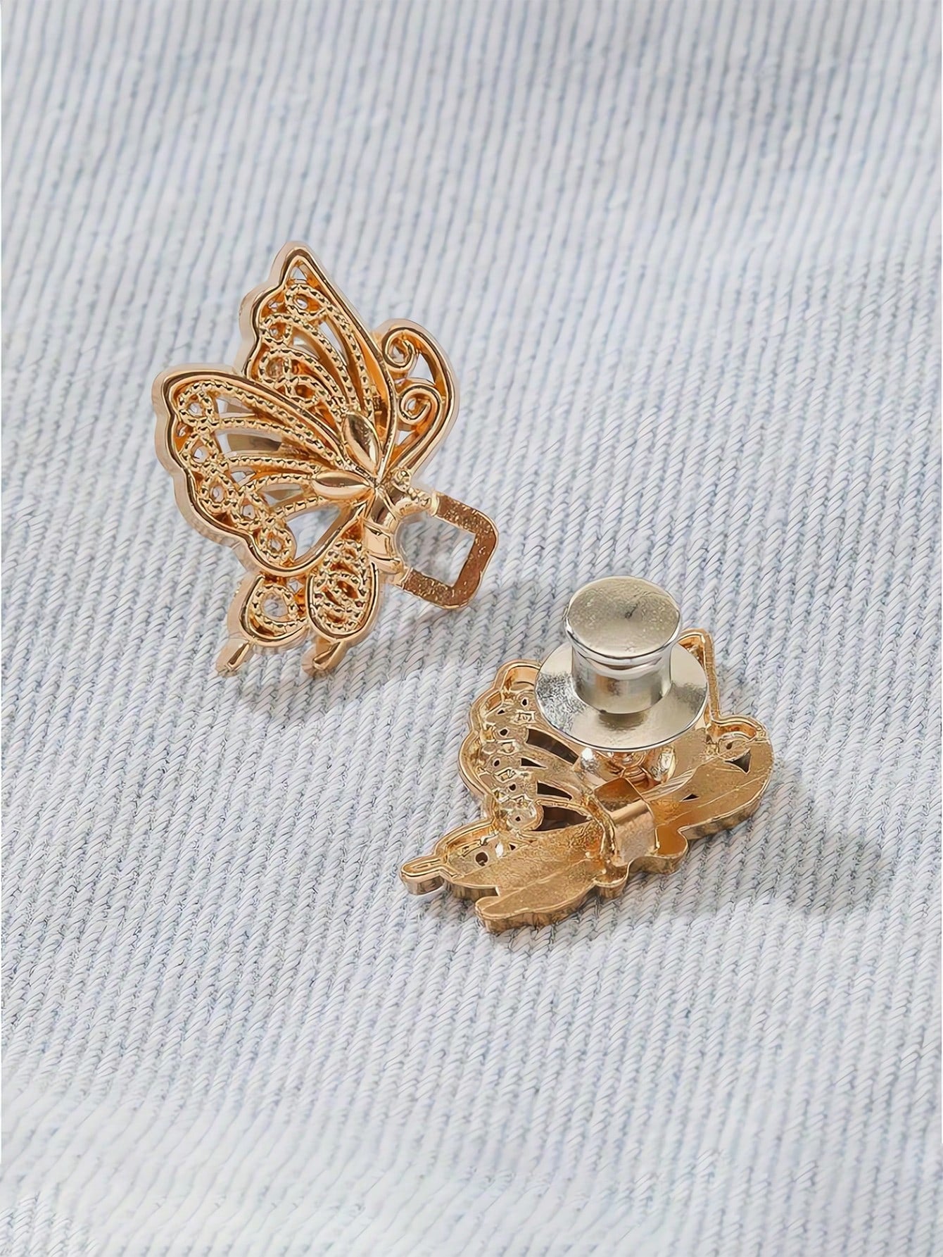 1pc High Quality Floral Waist Cincher Brooch, Women Durable Fashion Detachable Pant Clip, Suitable For Jeans, Skirts, Pants, Bags, Ideal For Girls, Students, Ladies, Travel, Outdoor