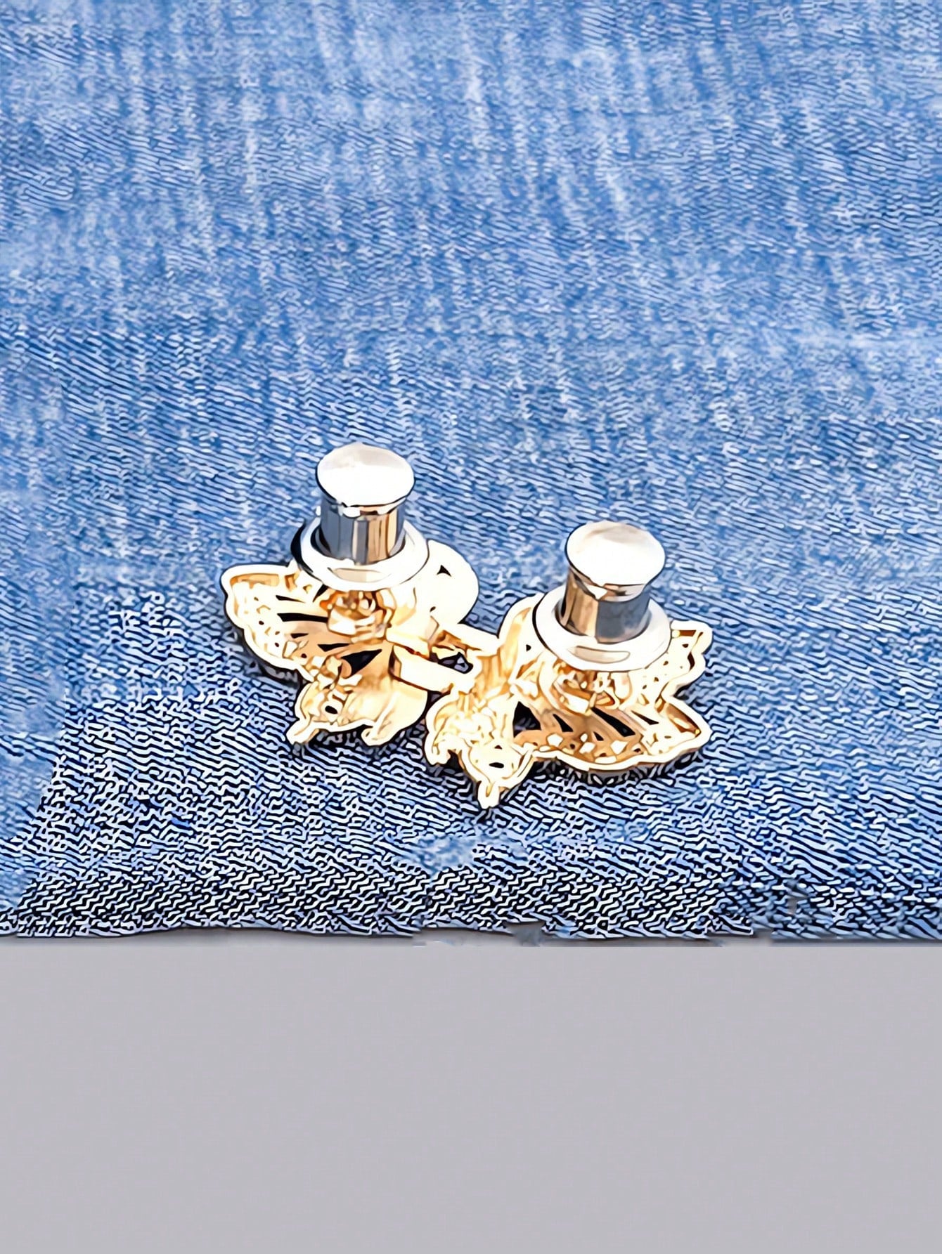 1pc High Quality Floral Waist Cincher Brooch, Women Durable Fashion Detachable Pant Clip, Suitable For Jeans, Skirts, Pants, Bags, Ideal For Girls, Students, Ladies, Travel, Outdoor