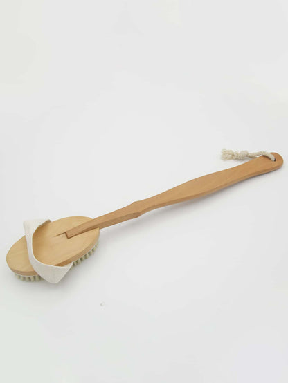 1pc Home Use Soft Detachable Exfoliating Bath Brush Home Bathroom Decor Fall Decor Back To School
