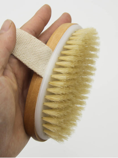 1pc Home Use Soft Detachable Exfoliating Bath Brush Home Bathroom Decor Fall Decor Back To School