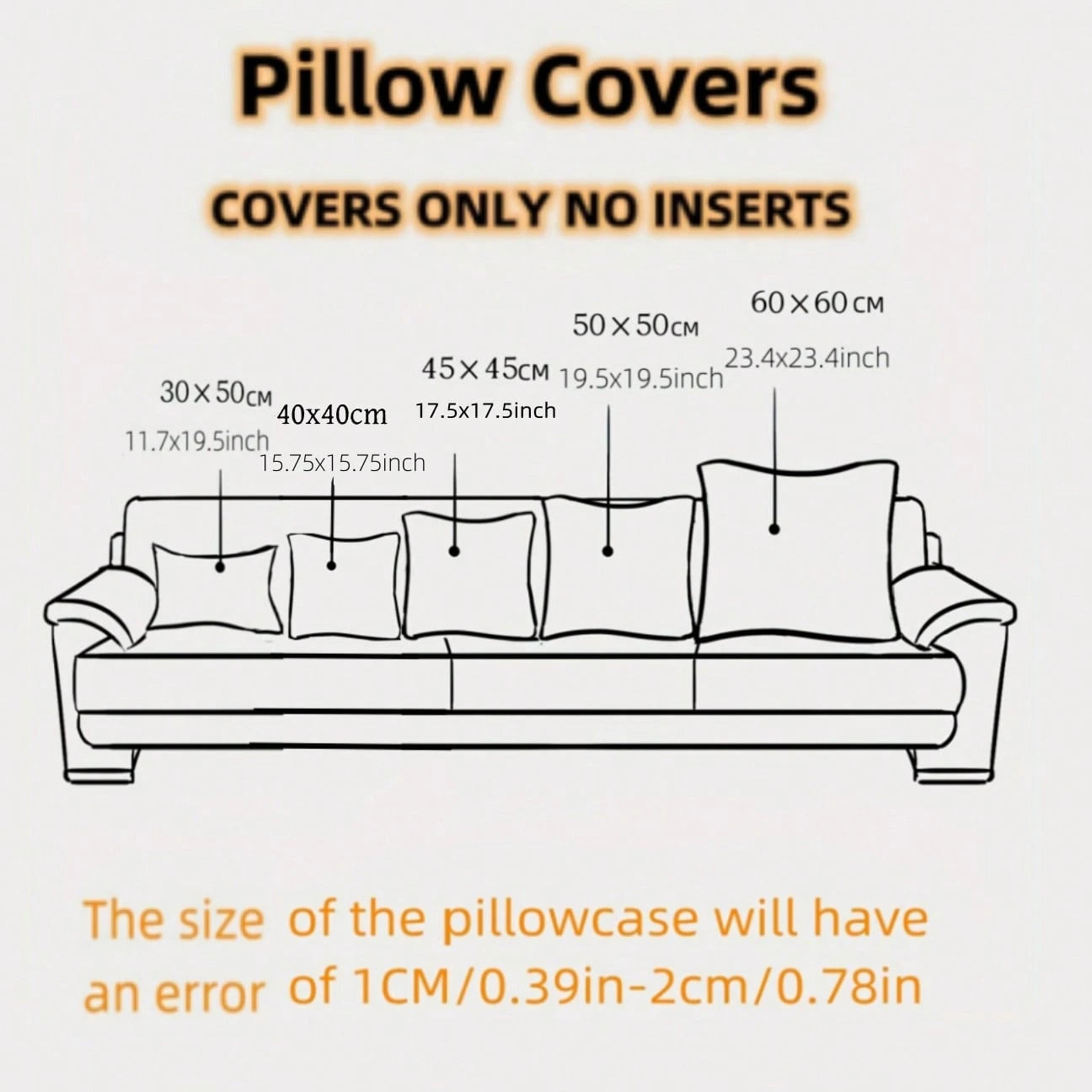 1pc Ivory Soft Texture Pillow Cover (Inner Pillow Not Included), Size 18x18 Inches, Cream Soft Velvet Decorative Neutral Beige Throw Pillow Case, Suitable For Sofa, Bed, Living Room, Bedroom, Farmhous