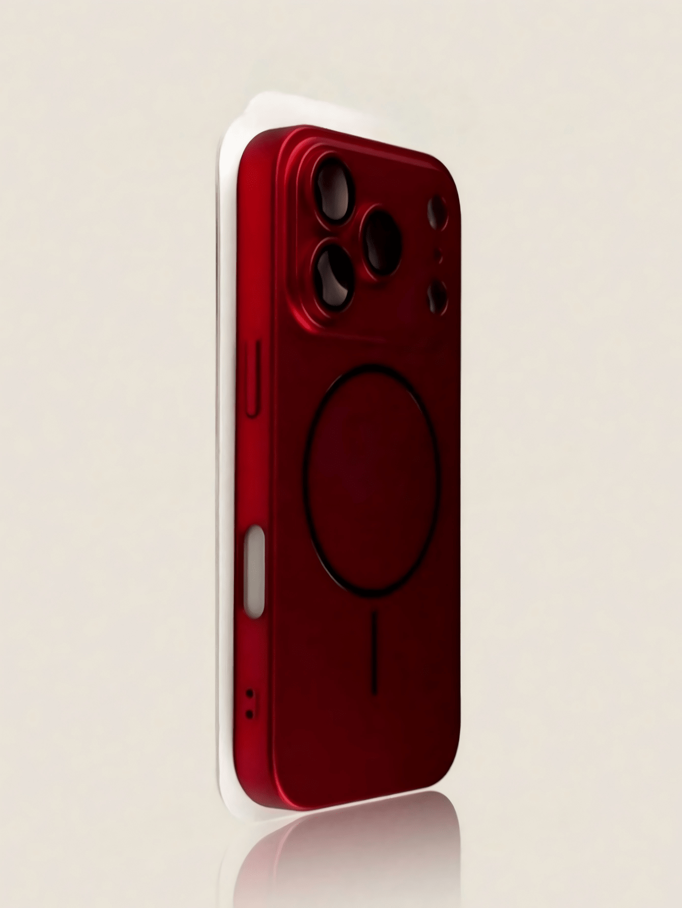 1pc Luxury Metal Paint Camera Protection Electroplated Matte Magnetic Texture Phone Case, Suitable For IPhone 17 Pro Max Air 16 15 14 13 12 Pro Max Plus Wireless Charging