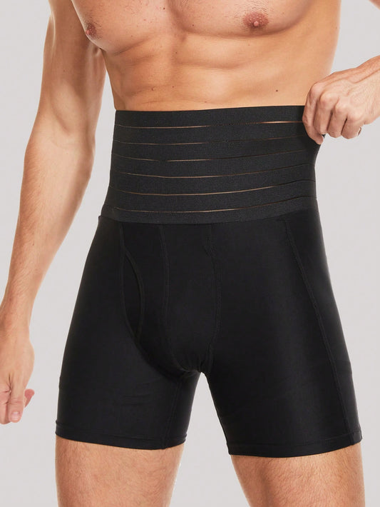1pc Men's Slimming Compression Shorts, Shapewear Tummy Control Briefs