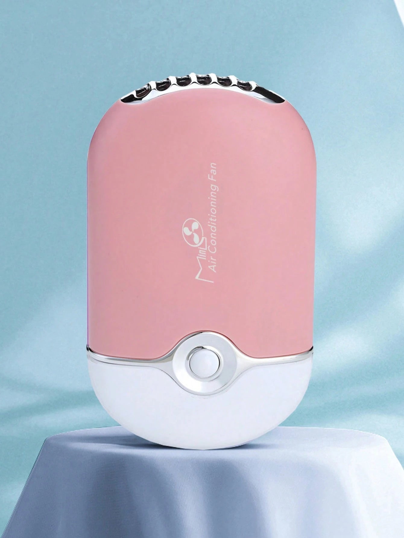 1pc Mini Eyelash Fan, Suitable For Eyelash Extension, Portable Eyelash Fan Dryer, Handheld Rechargeable USB Eyelash Fan, Built-In Sponge Cooling Air Conditioner Fan, Suitable For Eyelash Extension Man