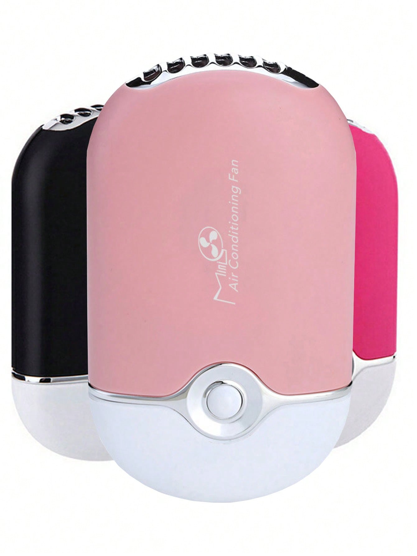 1pc Mini Eyelash Fan, Suitable For Eyelash Extension, Portable Eyelash Fan Dryer, Handheld Rechargeable USB Eyelash Fan, Built-In Sponge Cooling Air Conditioner Fan, Suitable For Eyelash Extension Man