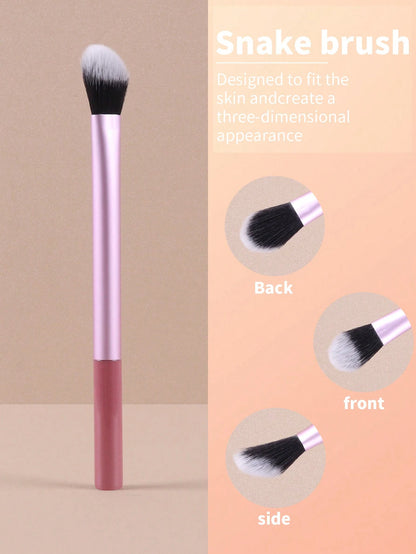 1pc Minimalist Contour Brush, Makeup Brush Tool,Eyebrow Brush,Eyeshadow Brush,Spoolie,Spoolie Brush,Giveaways