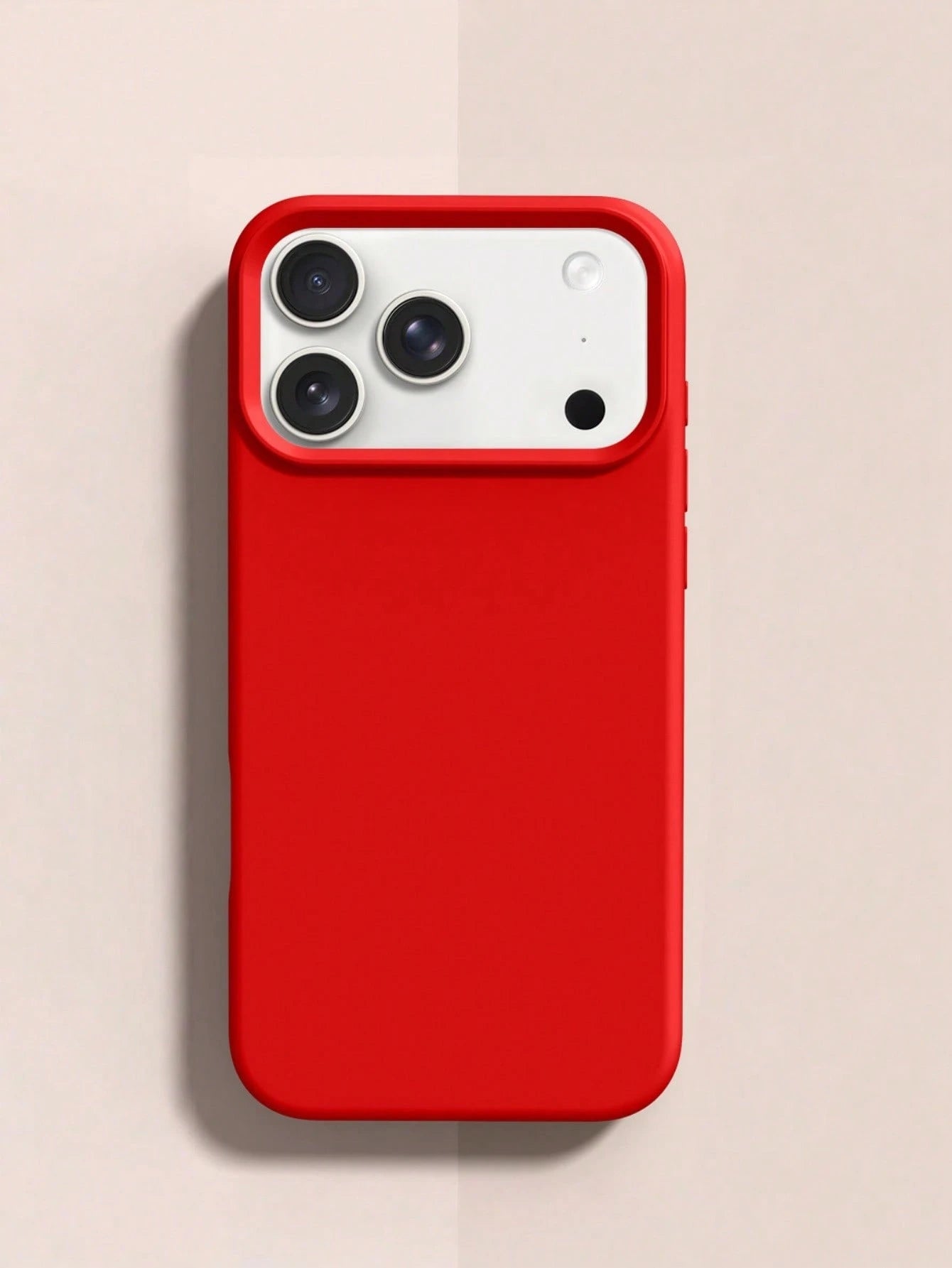 1pc Minimalist Liquid Silicone Magnetic Wireless Charging Phone Case Compatible With IPhone 17 Air 16 14 13 12 15 Pro Max Plus, With Velvet Camera Protection