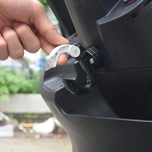 1PC Motorbike Universal O-Type Luggage Hook Helmet Holder Cargo Mount Motorcycle Aluminum Alloy Front Claw Hanger Holder Accessories