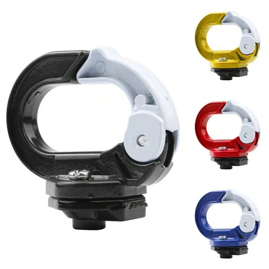1PC Motorbike Universal O-Type Luggage Hook Helmet Holder Cargo Mount Motorcycle Aluminum Alloy Front Claw Hanger Holder Accessories