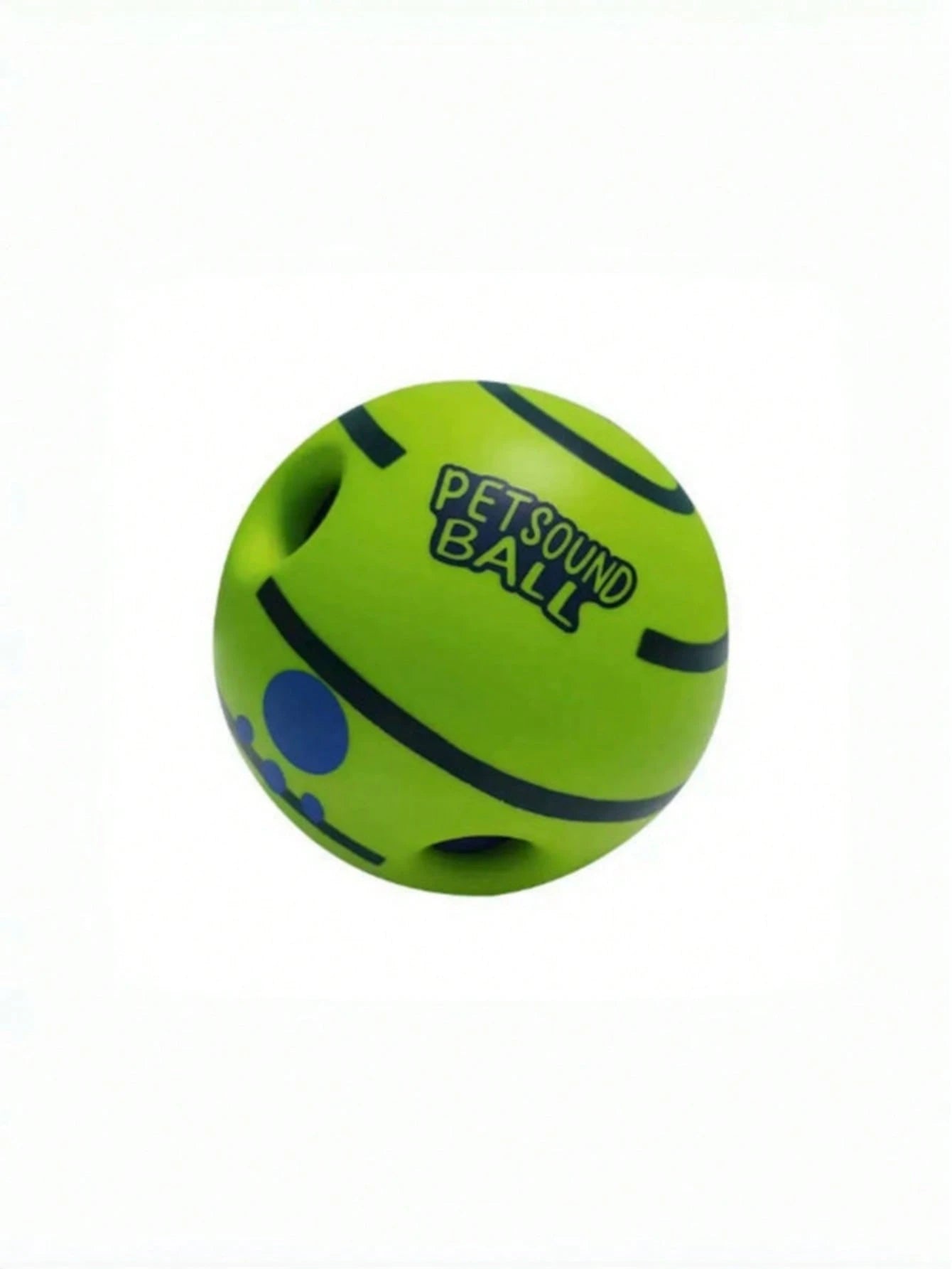 1PC Of Large Wobble Dog Toys Ball,Shake Make Fun Giggle Sound, Squeaky Dog Toys Ball, Chewing Ball For Training Teeth Cleaning Herding Balls Indoor Outdoor Dog Gifts For Medium Large Dogs