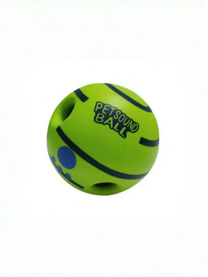 1PC Of Large Wobble Dog Toys Ball,Shake Make Fun Giggle Sound, Squeaky Dog Toys Ball, Chewing Ball For Training Teeth Cleaning Herding Balls Indoor Outdoor Dog Gifts For Medium Large Dogs