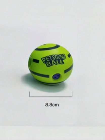 1PC Of Large Wobble Dog Toys Ball,Shake Make Fun Giggle Sound, Squeaky Dog Toys Ball, Chewing Ball For Training Teeth Cleaning Herding Balls Indoor Outdoor Dog Gifts For Medium Large Dogs