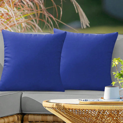1pc Outdoor Waterproof Throw Pillow Covers Decorative Square Cushion Case Patio Pillows For Couch